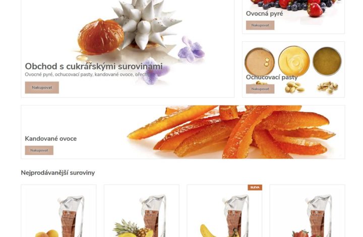 Obchod s cukrářskými potřebami