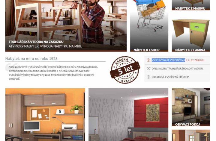 Výroba webů pro řemeslníky