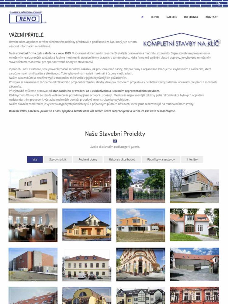 Stavební firma v Praze